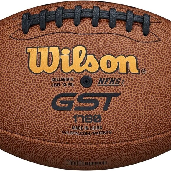 WILSON GST Composite Football - Tan - Picture 2 of 9